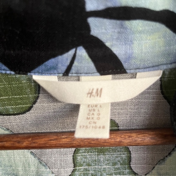 Cotton/linen dress L NWOT - Picture 8 of 11